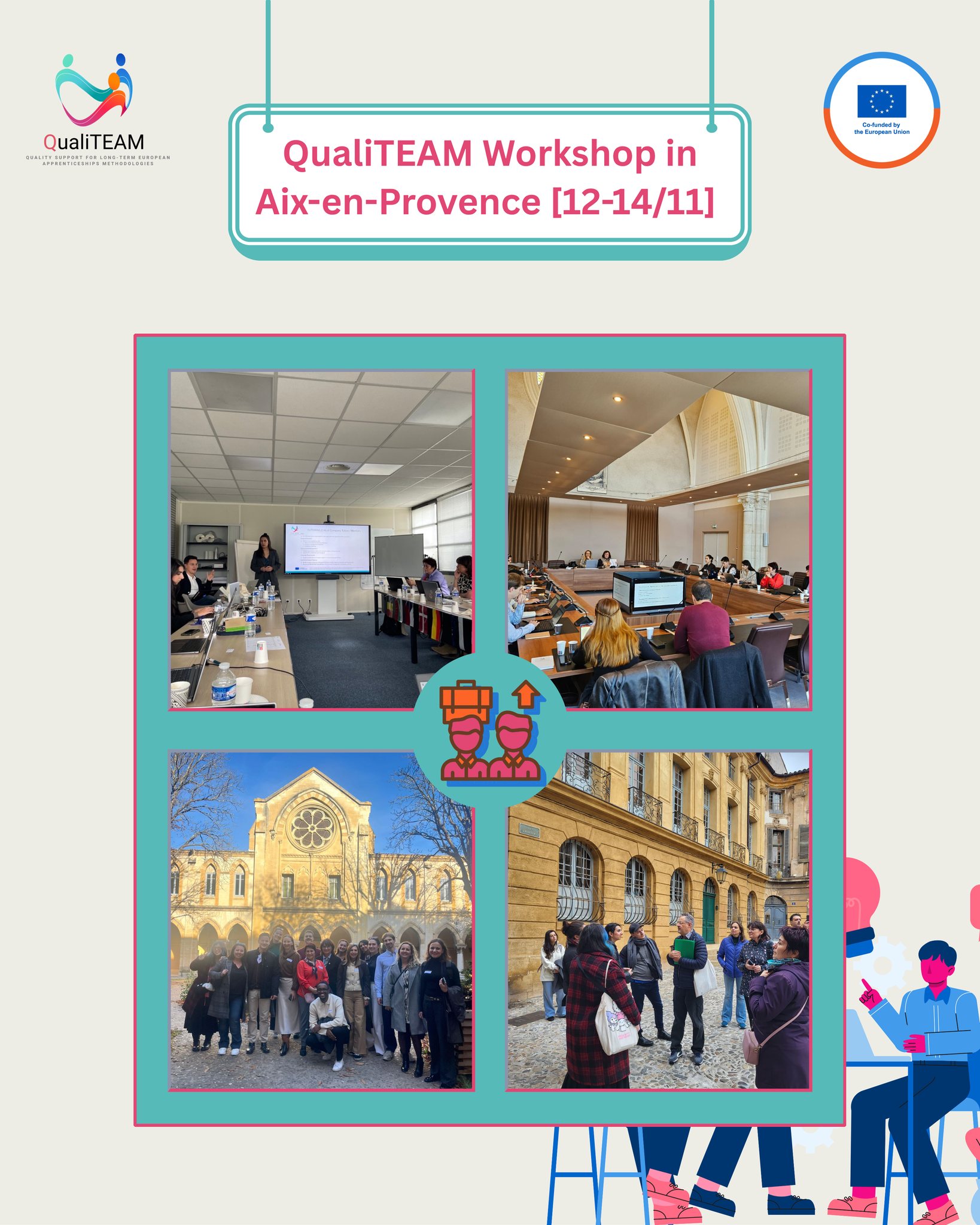 Workshop & Transnational Project Meeting in Aix-en-Provence